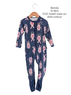Bonds Bunny Jump‎ Rope Wondersuit 12-18m
